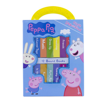 Peppa Pig - My First Library Board Book Block 12-Book Set Peppa Pig - My First Library Board Book Block 12-Book Set