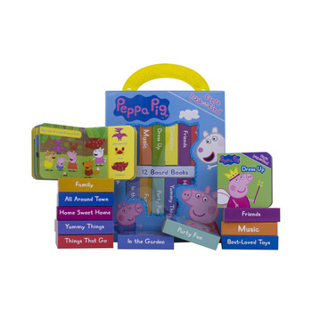 Peppa Pig - My First Library Board Book Block 12-Book Set