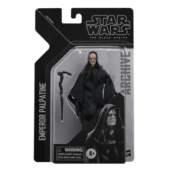 Star Wars The Black Series Archive Emperor Palpatine Toy 6-Inch-Scale Action Figure