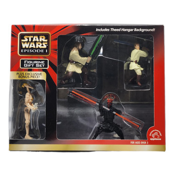 Hasbro Star Wars Episode 1 Opee and Qui-Gon Jinn Set - Action
