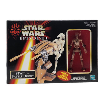 Hasbro Star Wars Episode 1 Kaadu and Jar Jar Binks Set - Action