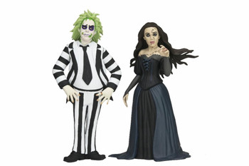 NECA Beetlejuice 2 Beetlejuice and Delores Toony Terrors 6-Inch Scale Action Figure 2-Pack