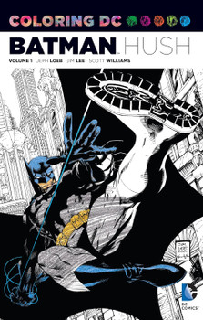 Coloring DC Batman Hush Adult Coloring Book