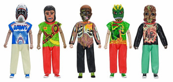 NECA Ben Cooper Costume Kids Collection Wave 7 Set of 5 Clothed Action Figures