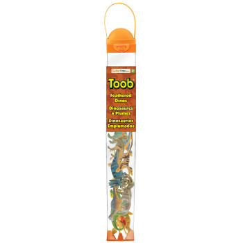 Feathered Dinos TOOB® – Mini Dinosaur Figure Set