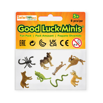Desert Fun Pack – Miniature Desert Animal Figure Set