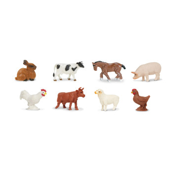 Farm Fun Pack – Mini Farm Animal Figure Set