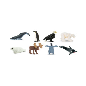 Arctic Fun Pack – Mini Arctic Animal Figure Set