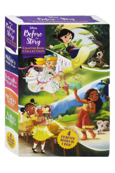 Disney Before the Story Chapter Book Collection (Tiana's Big Surprise / Moana's Big Leap / Cinderella Takes the Stage / Mulan's Secret Plan)