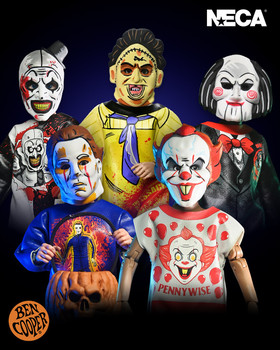 NECA Ben Cooper Costume Kids Collection Wave 9 – Set of 5 Clothed Action Figures