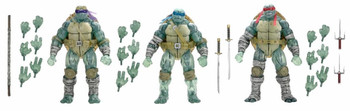 NECA Teenage Mutant Ninja Turtles (The Last Ronin) Ghost Brothers 3-Pack 7-Inch Scale Action Figure