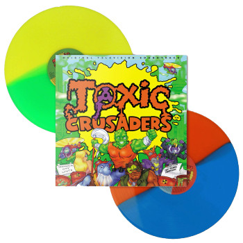 MONDO Toxic Crusaders Original Television Soundtrack Vinyl 2XLP