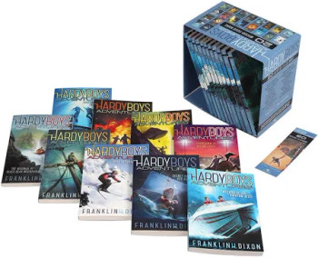 Hardy Boys Adventures: 20 Mystery-Filled Books Boxed Set (with Bonus Bookmark)