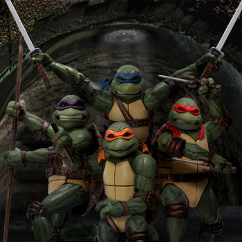 [PRE-ORDER] Mezco TMNT (1990 Movie) Deluxe Box Set One:12 Collective Figures