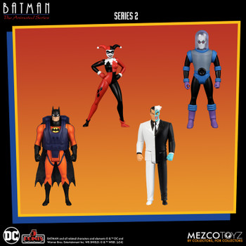Mezco Toyz 5 Points Batman: The Animated Series Series 2 Set of 4 Figures