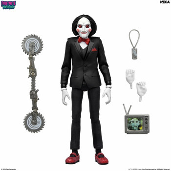 [PRE-ORDER] NECA Fortnite x Saw Billy the Puppet 7-Inch Scale Action Figure (Fortnitemares)