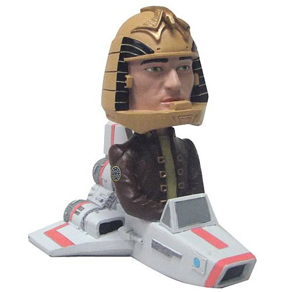 Battlestar Galactica Colonial Viper with Apollo Bobble Head