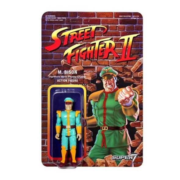 Street Fighter II M. Bison Championship Edition ReAction Figure