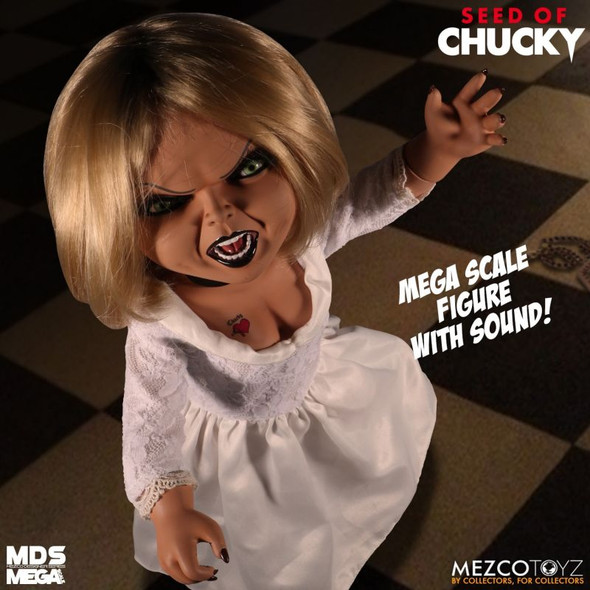 [PRE-ORDER] Mezco Toyz Child's Play Seed of Chucky Tiffany Mega-Scale with Sound 15-Inch Doll