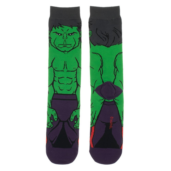 Hulk 360 Men's Character Crew Socks