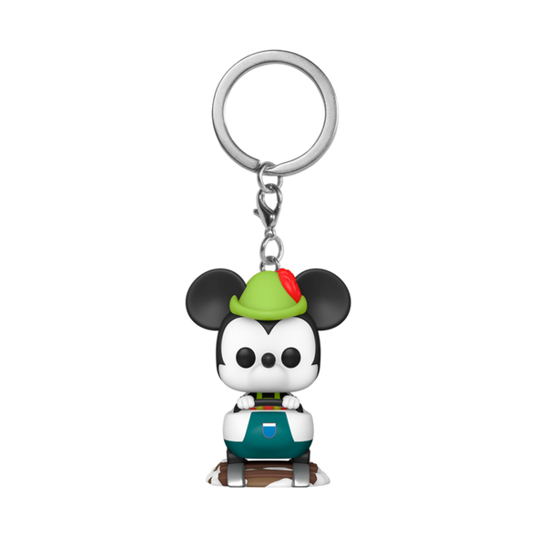 Funko Disney 65th Matterhorn Attraction And Mickey Mouse POP! Keychain