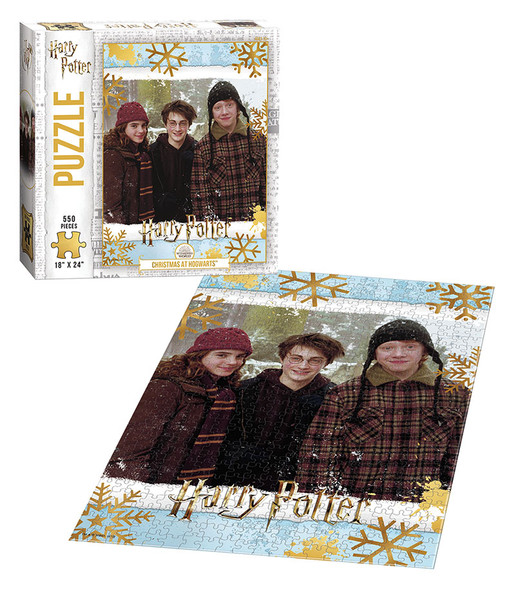 Harry Potter “Christmas at Hogwarts” 550 Piece Puzzle