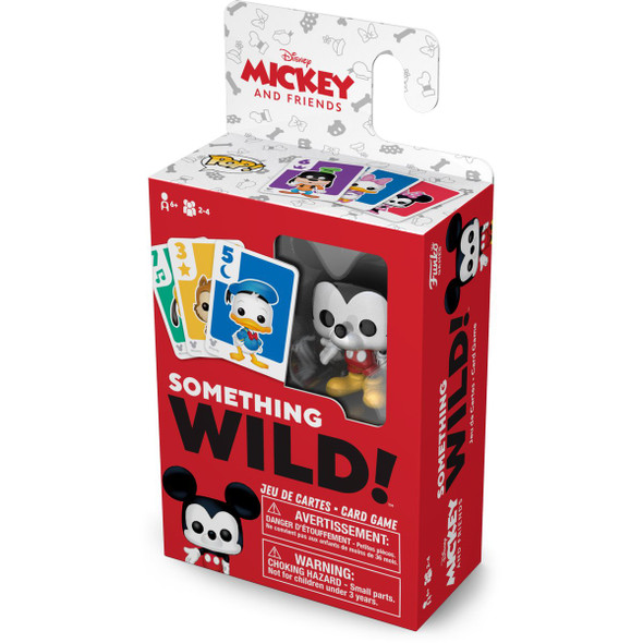 Funko Mickey and Friends Something Wild Pop! Card Game - English / French Edition