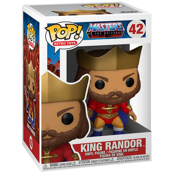 Funko Masters of the Universe King Randor Pop! Vinyl Figure