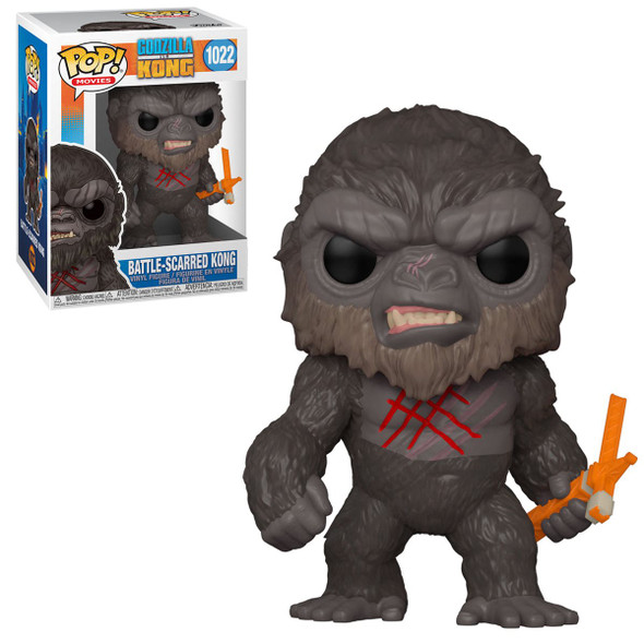 Funko Godzilla vs. Kong Battle Scarred Kong Pop! Vinyl Figure