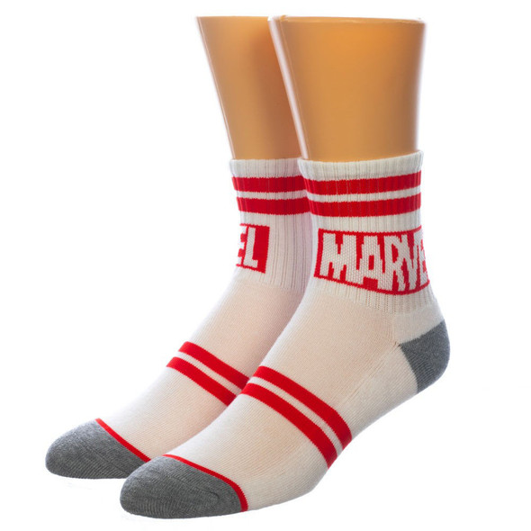 Marvel Quarter Crew 3 Pair Socks