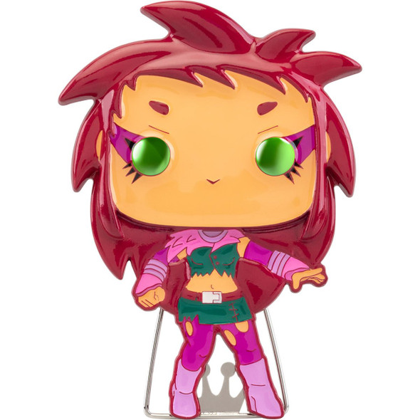 Funko Teen Titans Go! Starfire Large Enamel Pop! Pin