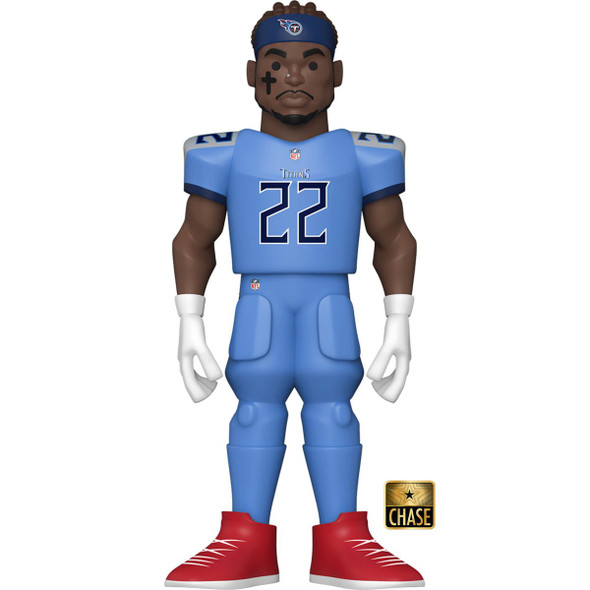 Funko NFL Titans Derrick Henry (Home Uniform) 5-Inch Vinyl Gold CHASE Figure