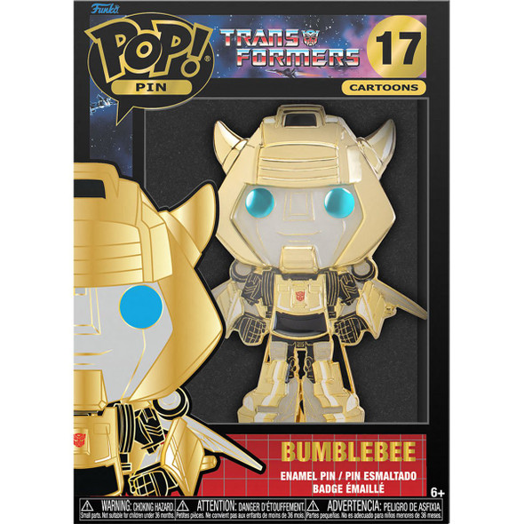 Funko Transformers Bumblebee Large Enamel Pop! Pin