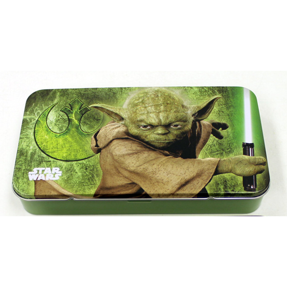 Star Wars Yoda Tin Pencil Box