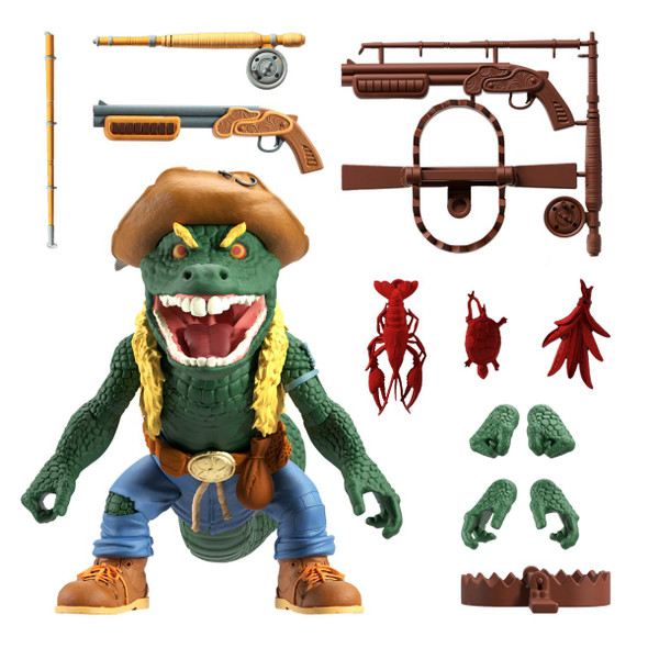 Super7 Teenage Mutant Ninja Turtles Ultimates Leatherhead 7-Inch Action Figure