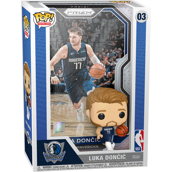 Funko NBA Luka Doncic Pop! Trading Card Figure with Case