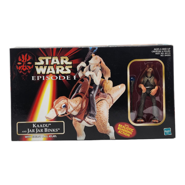 Hasbro Star Wars Episode 1 Kaadu and Jar Jar Binks Set