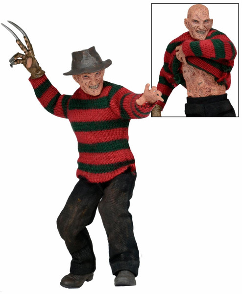 NECA A Nightmare on Elm Street 3: Dream Warriors Freddy 8" Clothed Action Figure Figure