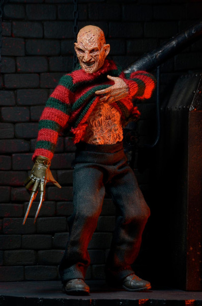 NECA A Nightmare on Elm Street 3: Dream Warriors Freddy 8" Clothed Action Figure Figure