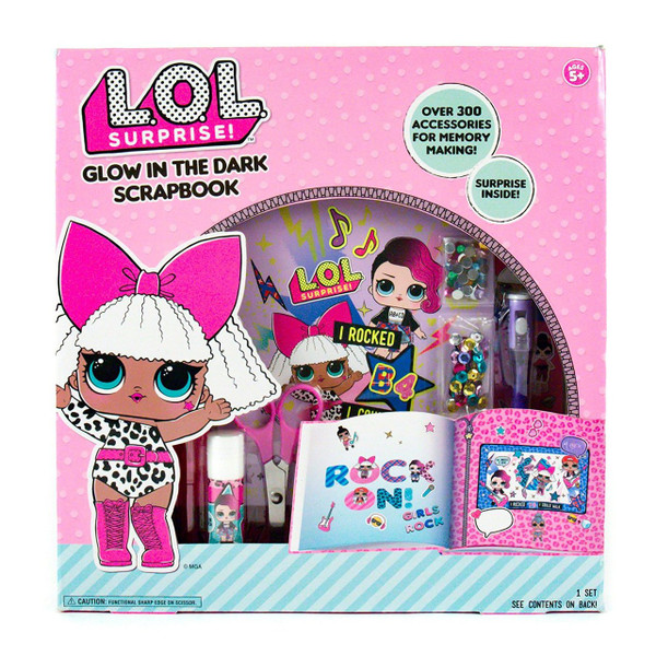 L.O.L Surprise Glow In The Dark Scrapbook