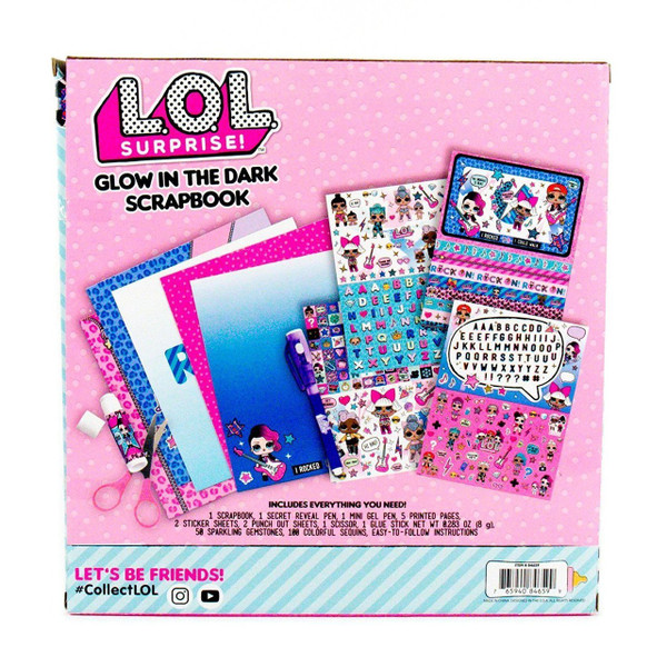 L.O.L Surprise Glow In The Dark Scrapbook