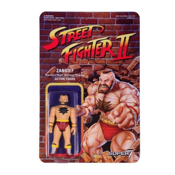 Street Fighter II Zangief ReAction Figure