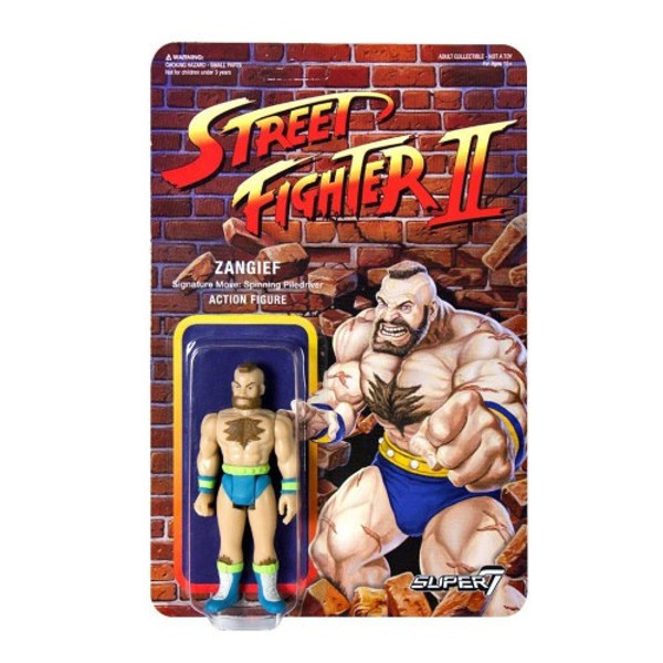 Street Fighter II Zangief Championship Edition ReAction Figure
