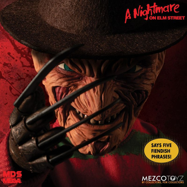 Mezco Toyz A Nightmare on Elm Street Freddy Krueger Talking Mega-Scale Doll