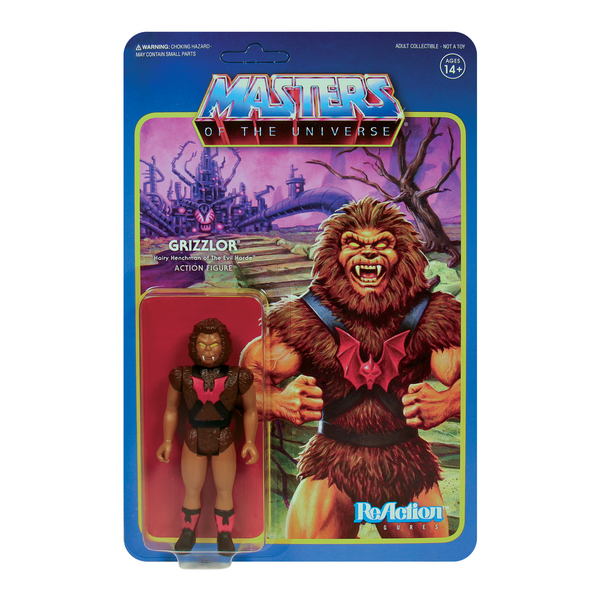 Masters of the Universe Grizzlor 3 3/4-Inch ReAction Figure