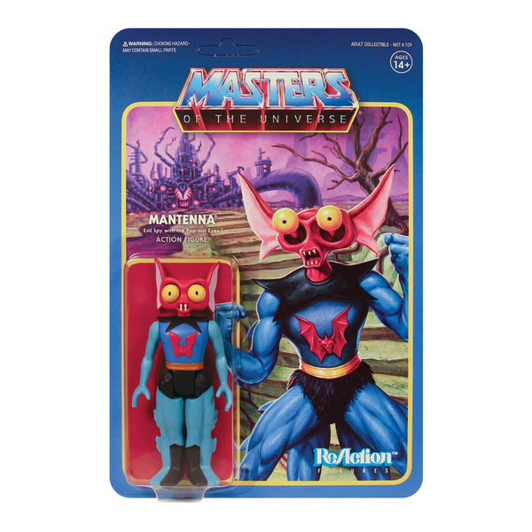 Masters of the Universe Mantenna 3 3/4-Inch ReAction Figure