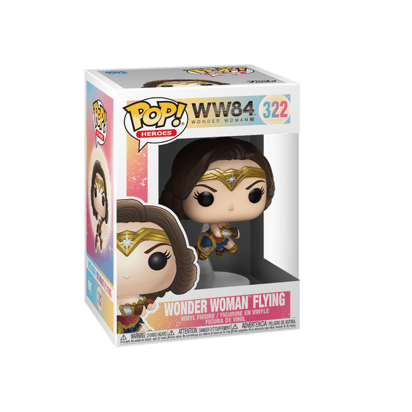 Wonder Woman 1984 Flying Metallic Pop! Vinyl Figure