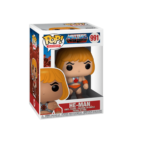 Masters of the Universe He-Man Vinyl Pop! Figure