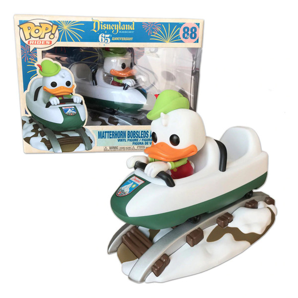 Matterhorn Bobsled with Donald Duck Pop! Rides Vinyl Figure