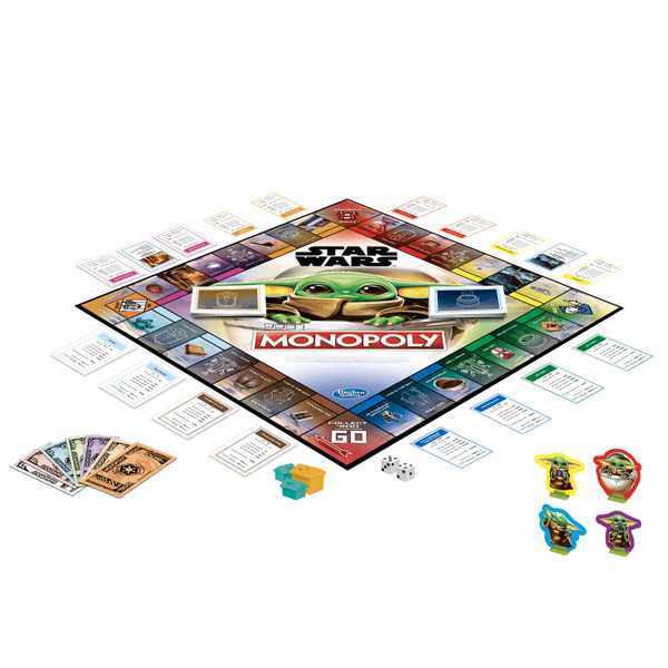 Star Wars The Mandalorian The Child Edition Monopoly Game